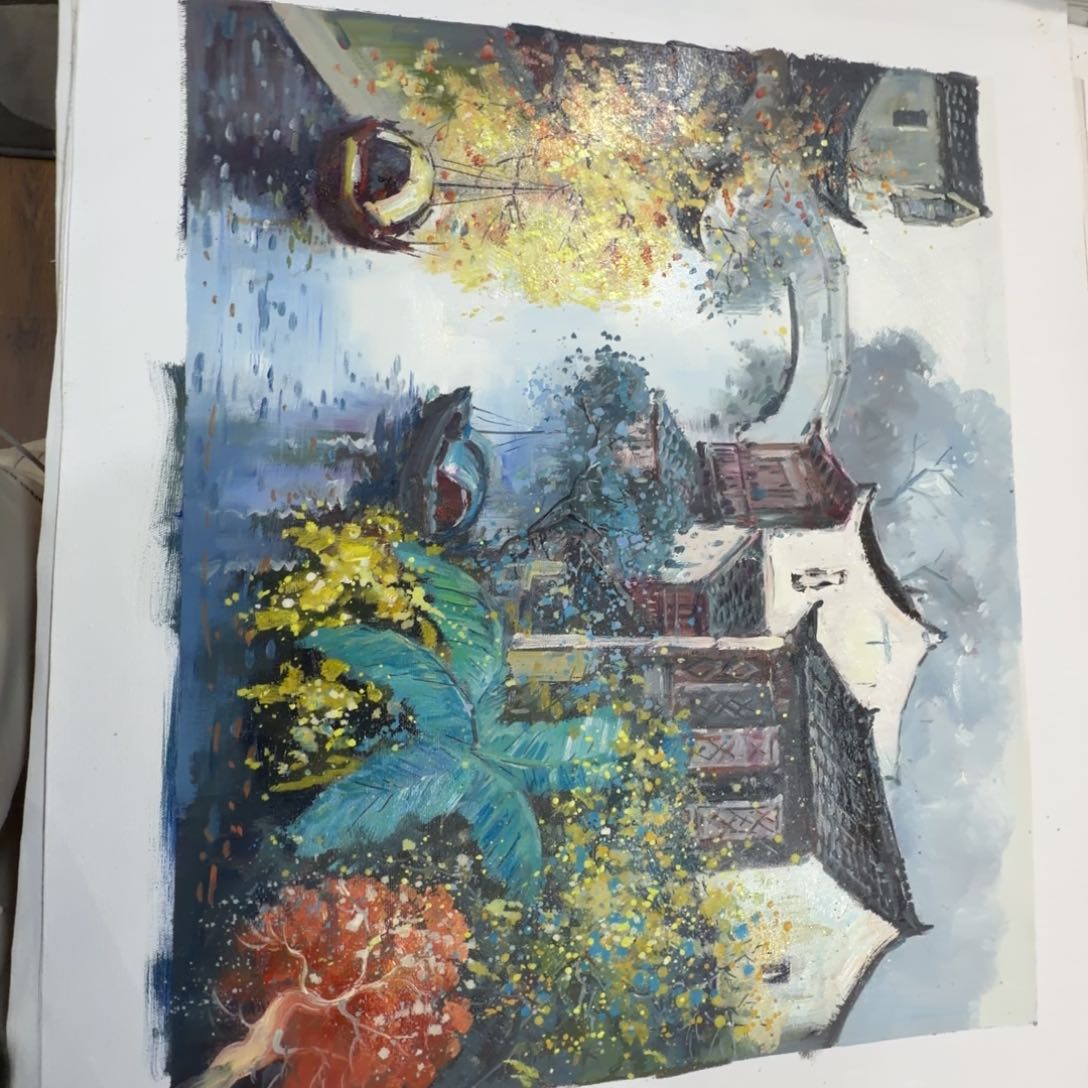 油画加油加油努力加油努力加油