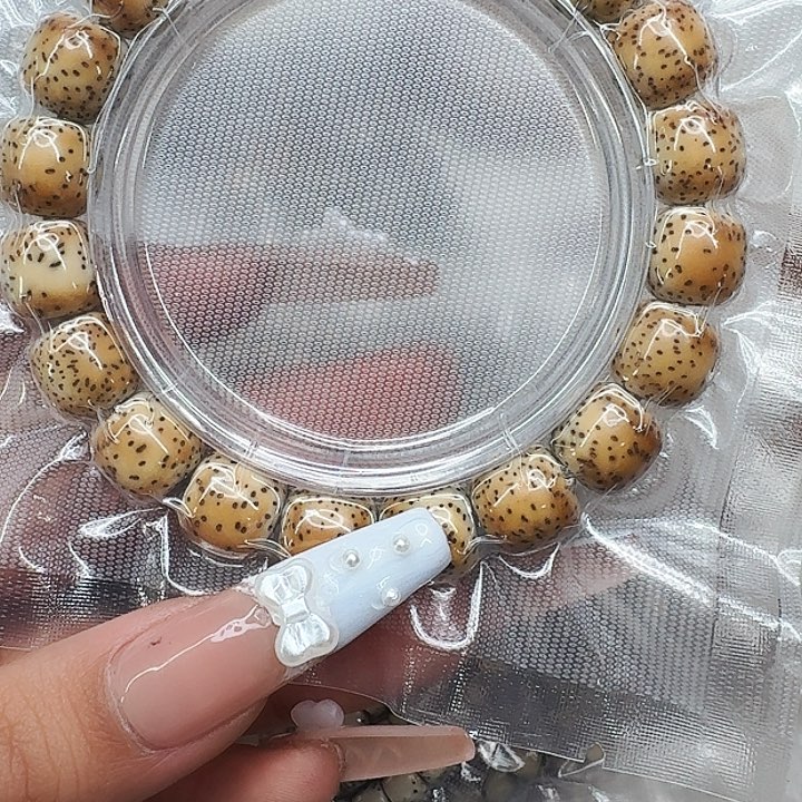 星月菩提手串416高端火烧云星月菩提12桶单圈