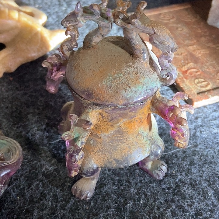 吊坠白玉菩提点*斋吊坠