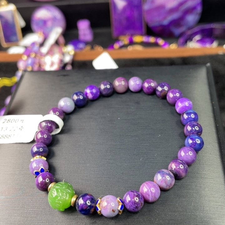 苏纪石（舒俱来）手链未镶嵌