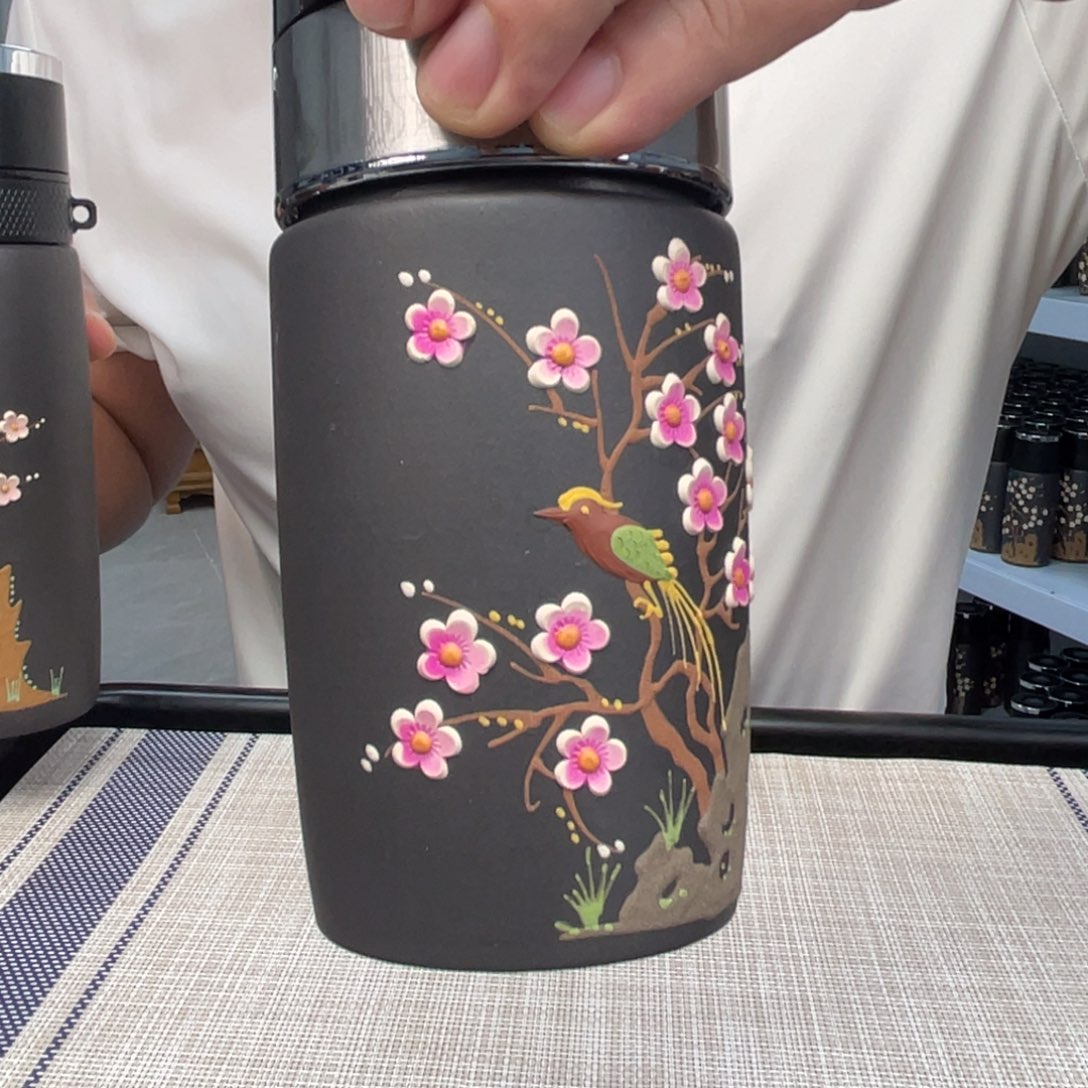 茶杯紫砂矮石黄杯矮石黄杯