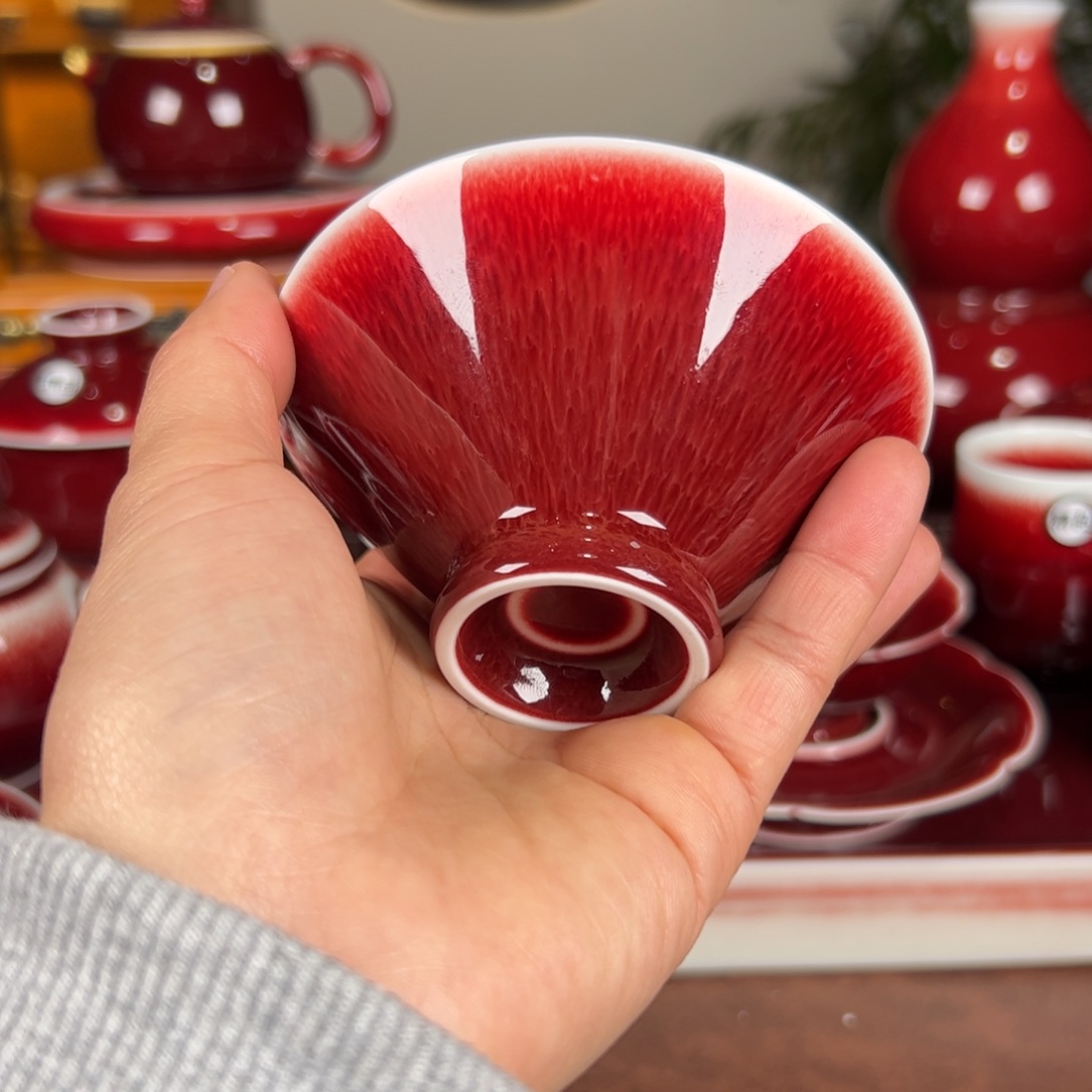 杯景德镇高温原矿杯斗笠