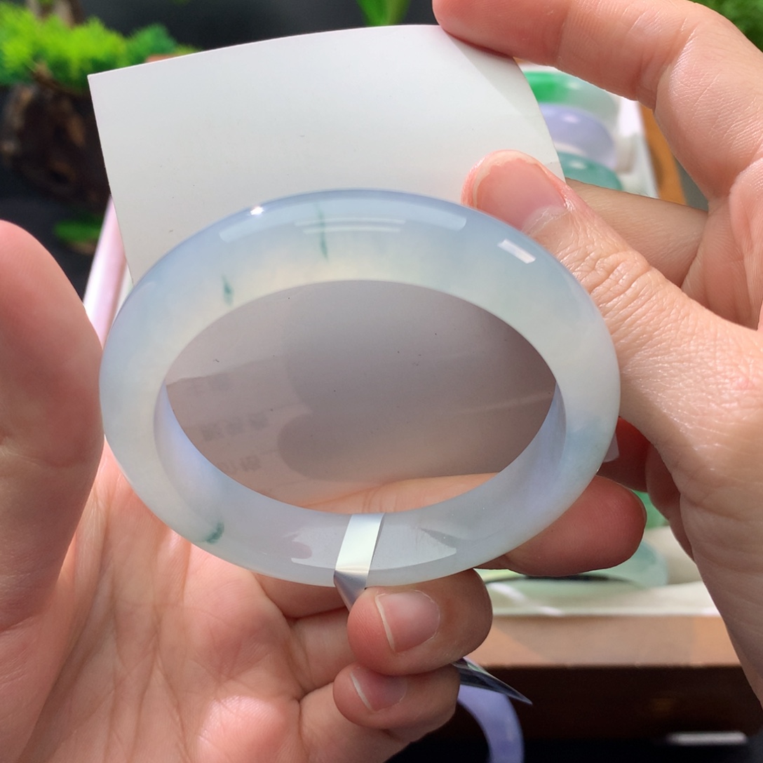 翡翠未镶嵌手镯闪购 8