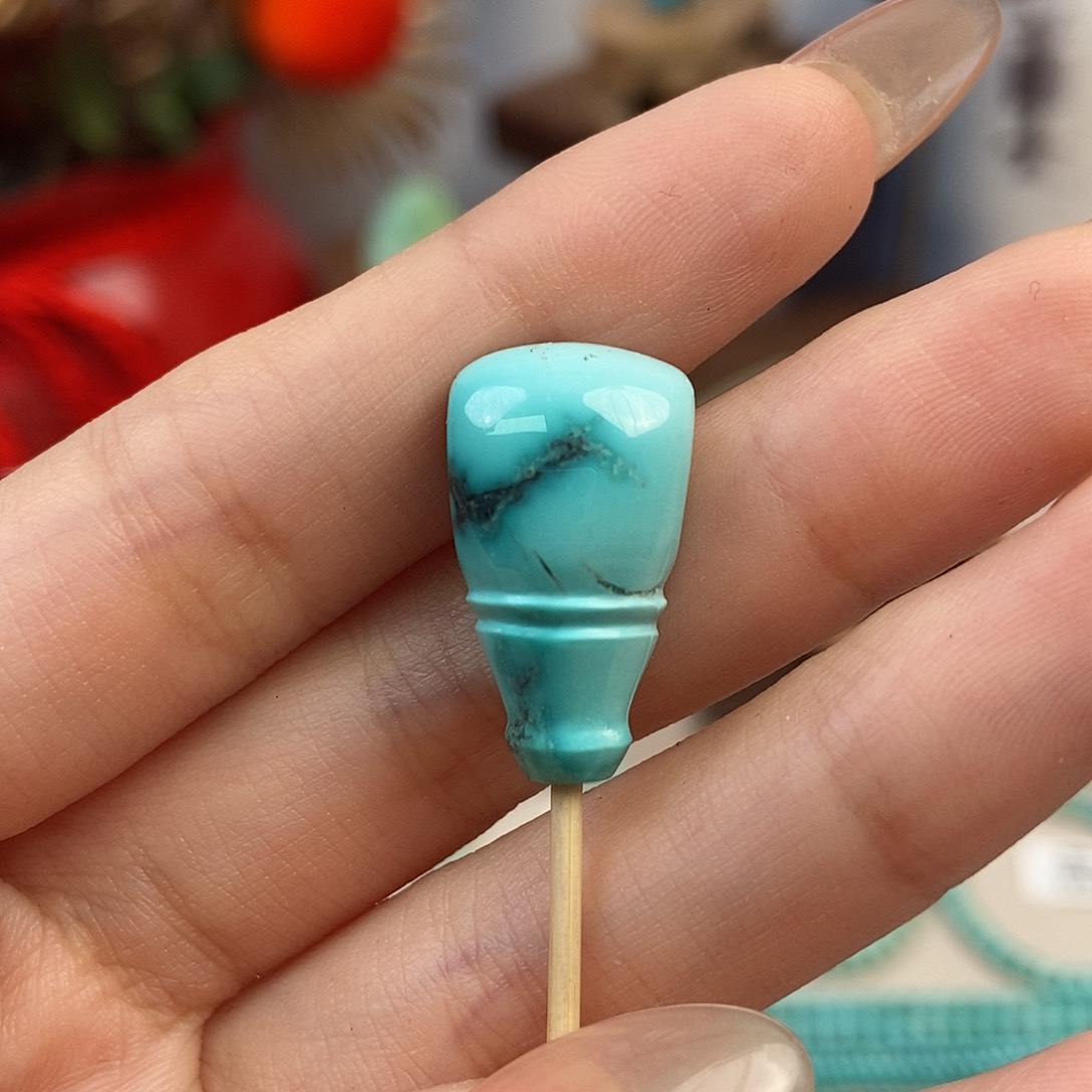 绿松石雕刻件未镶嵌