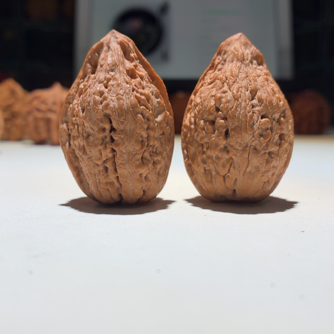 文玩核桃把件坐佛30-45