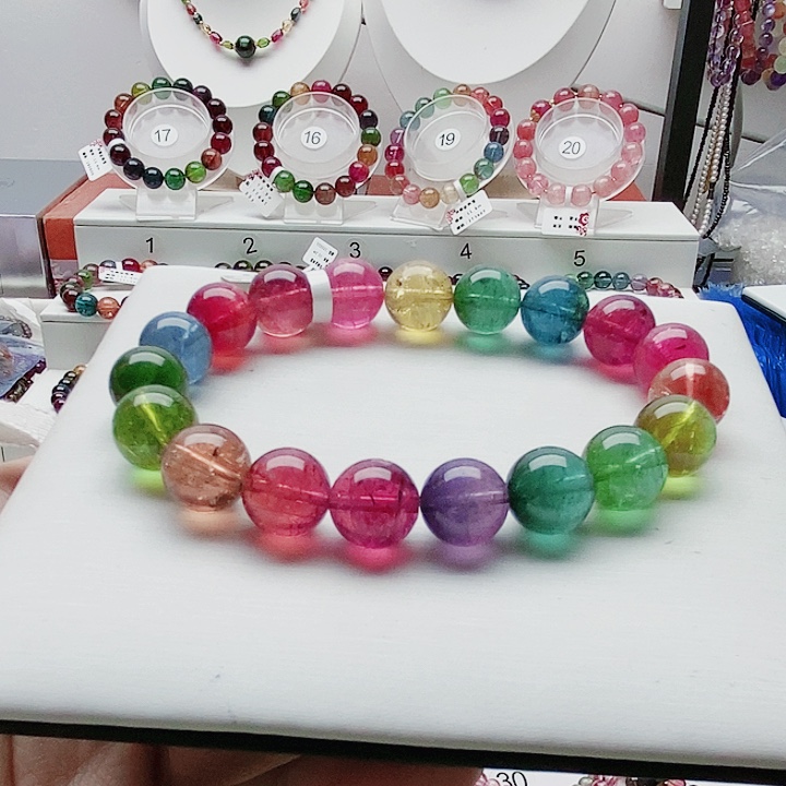 碧玺手链未镶嵌28号