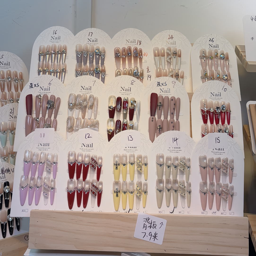 穿戴甲法式 自助下单备注款式 尺码5单飞 默认微瑕