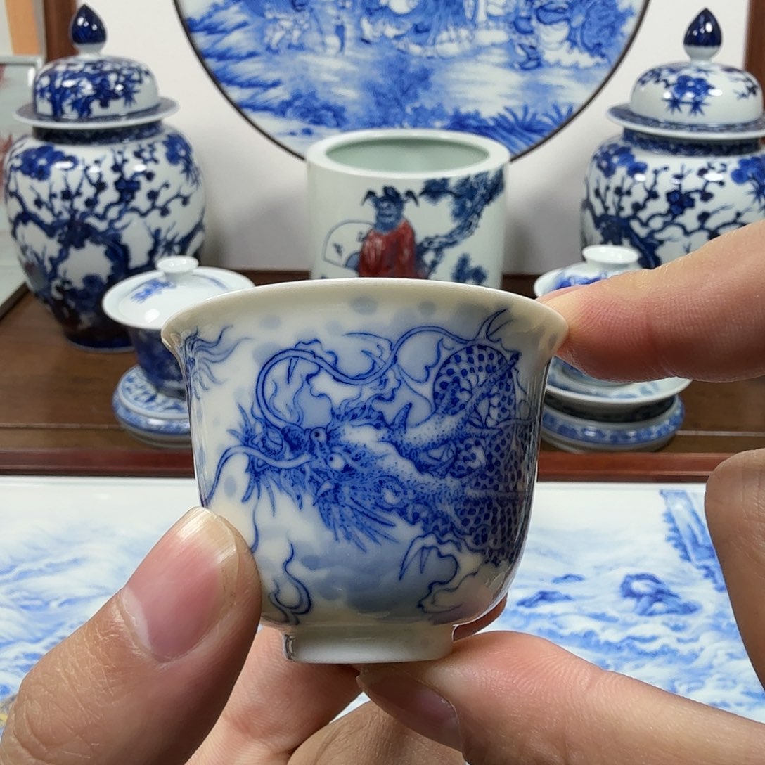 全手工全手绘陶瓷