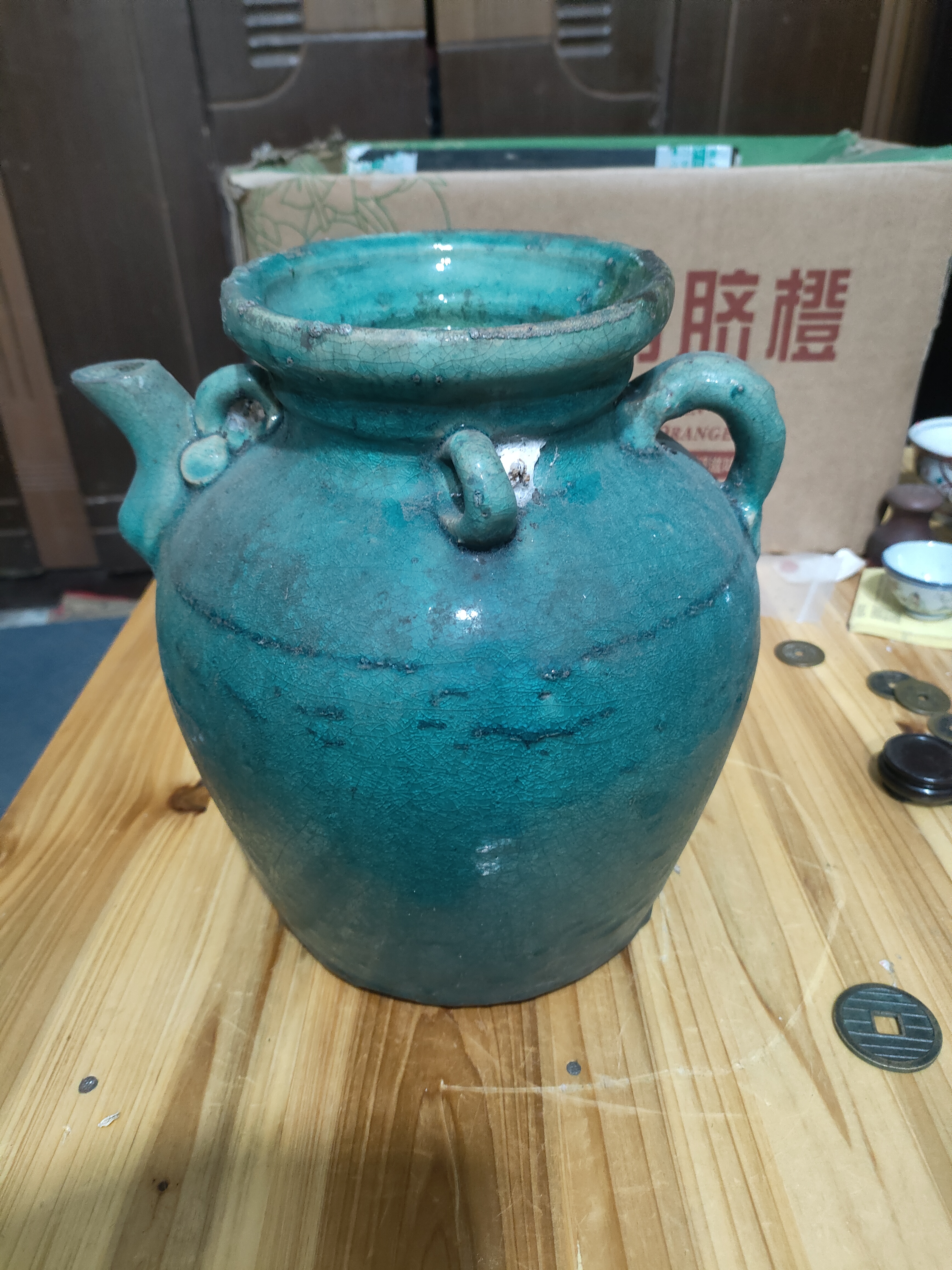 复古五六十年代铜官釉大水壶全品