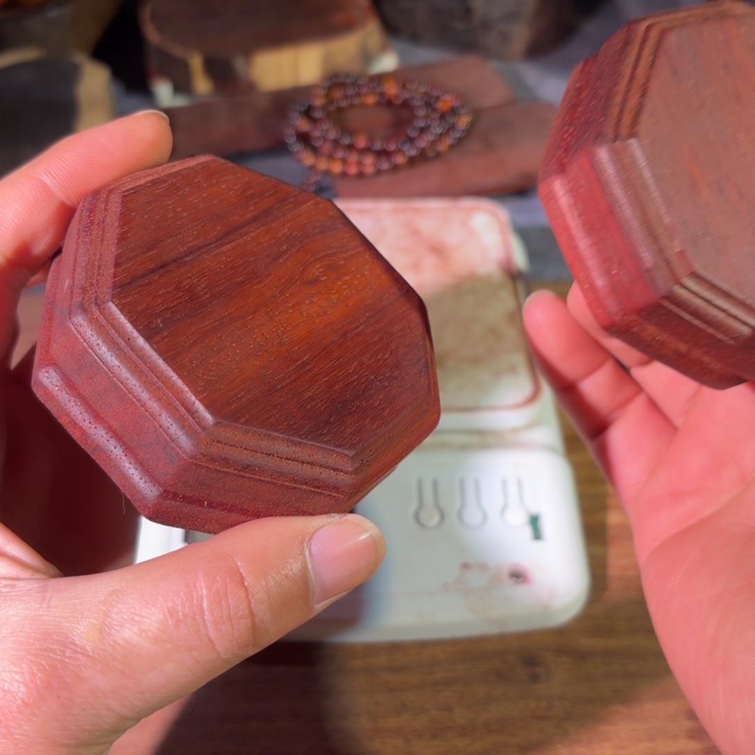 染料紫檀（血檀）四个一套9027