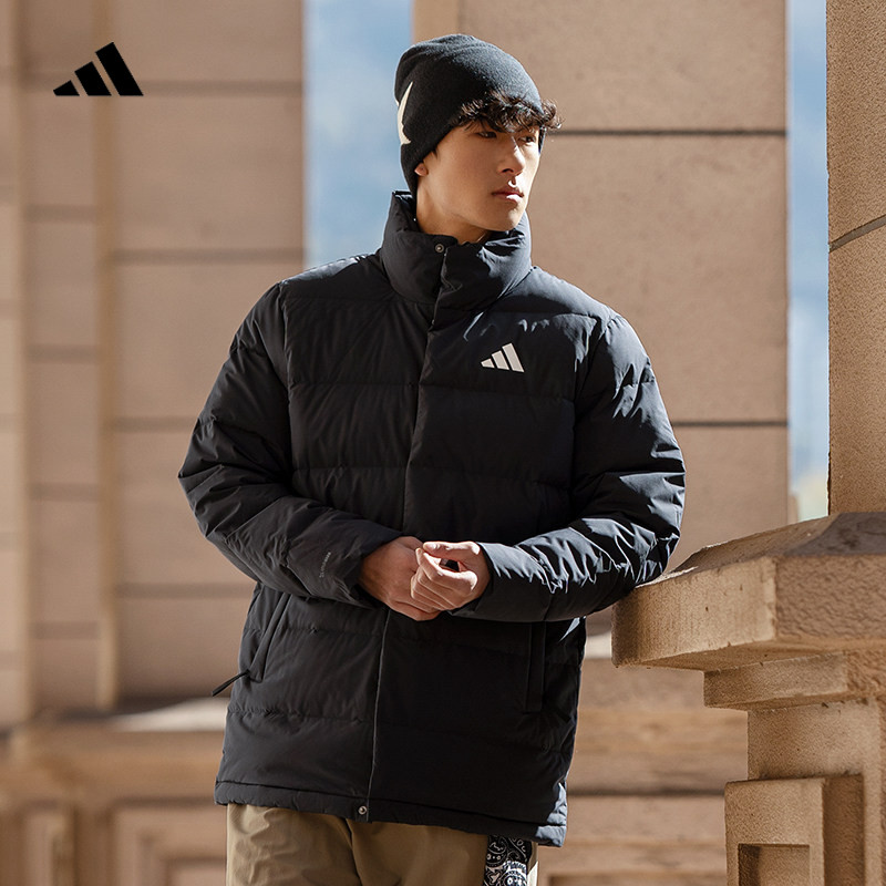 阿迪达斯官方正品羽绒服男装新款户外御寒运动服时尚保暖羽绒外套
