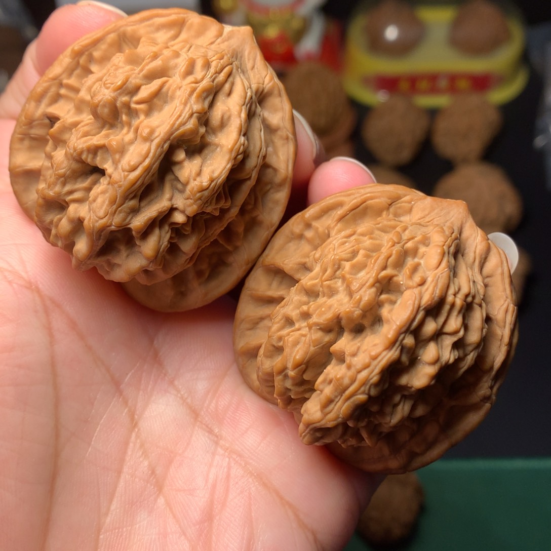 吊坠文玩核桃麦虎45