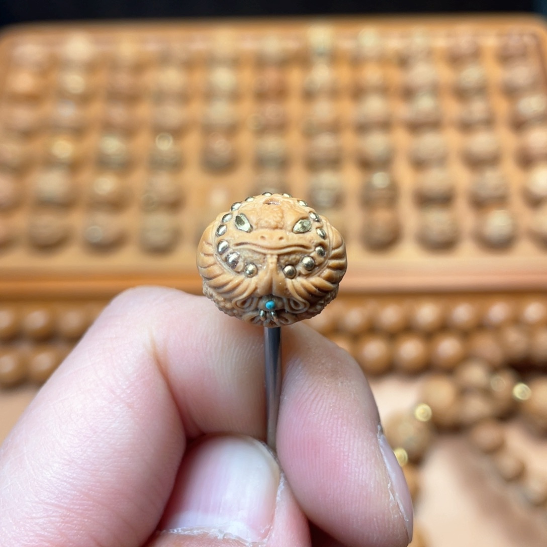 猴头核桃手串猴头核桃悟道金蟾