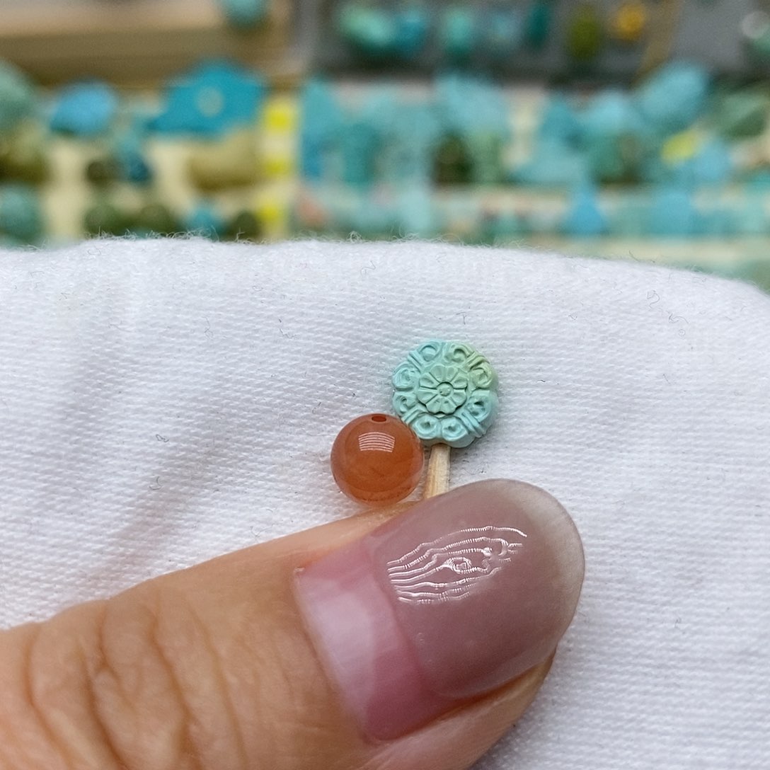 南红玛瑙未镶嵌配饰