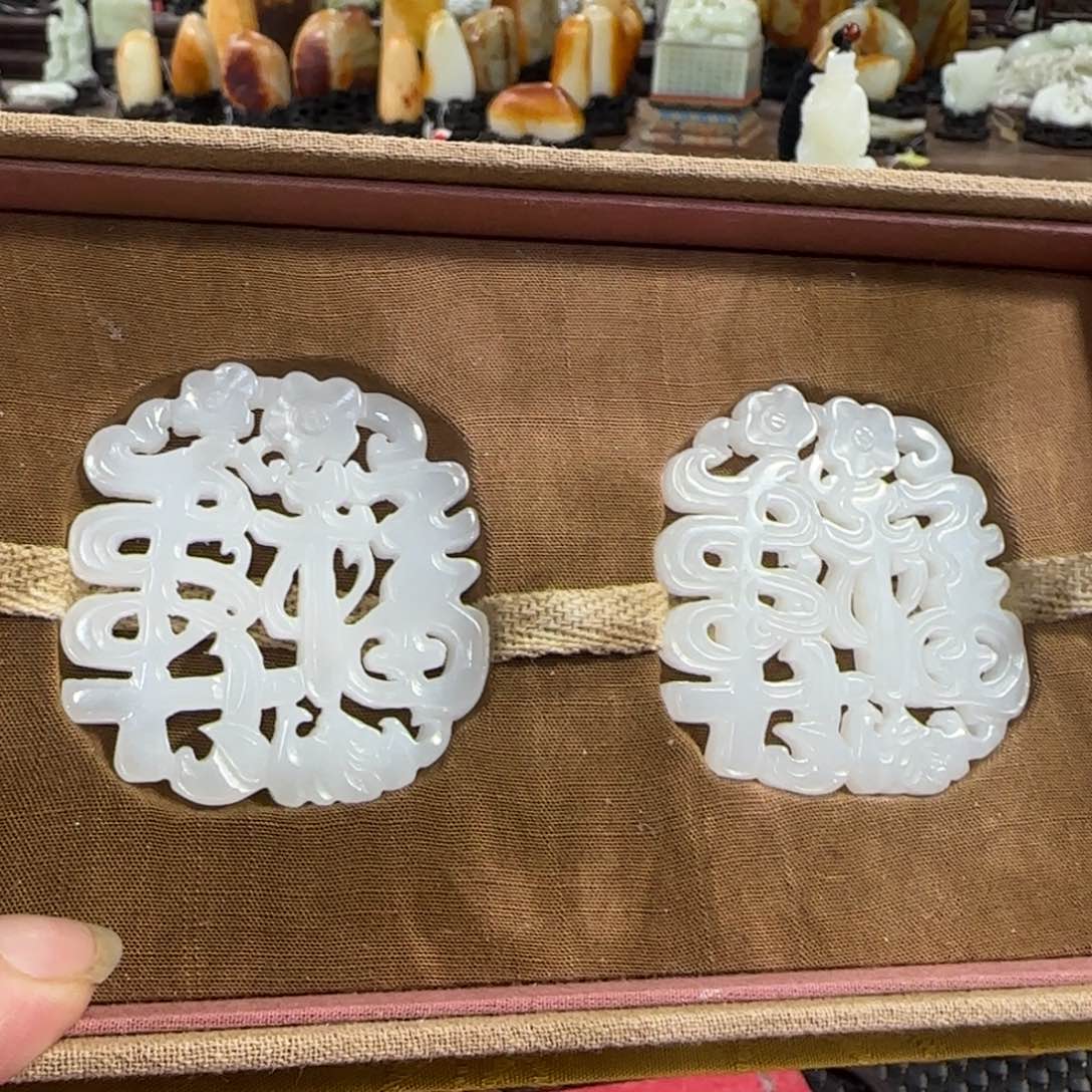 和田玉挂件未镶嵌