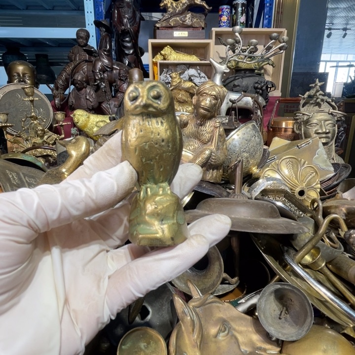 大阪回流铜器摆件8