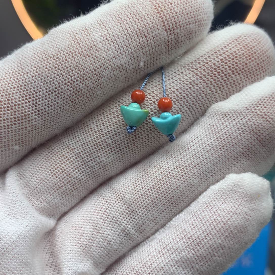 绿松石挂件未镶嵌