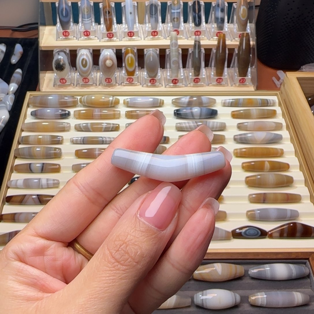 玛瑙/玉髓锁骨未镶嵌