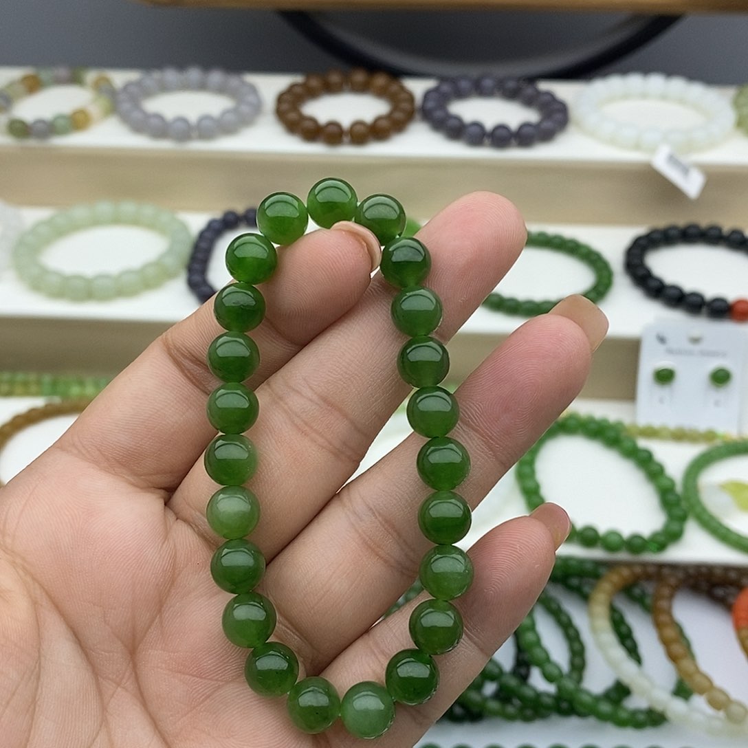 和田玉手链未镶嵌