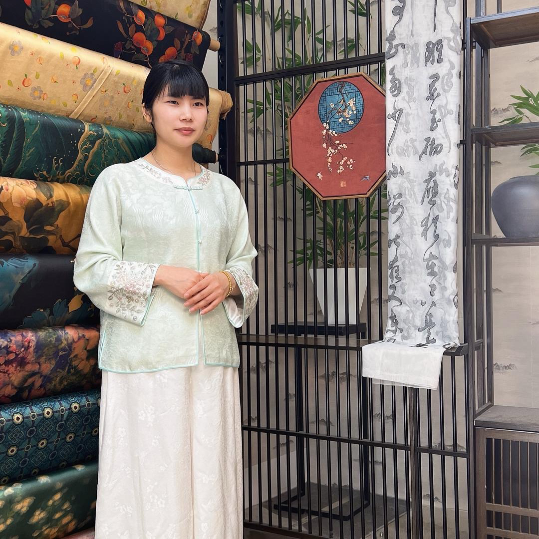 三经四经绞罗织辉正绢100%桑蚕丝
