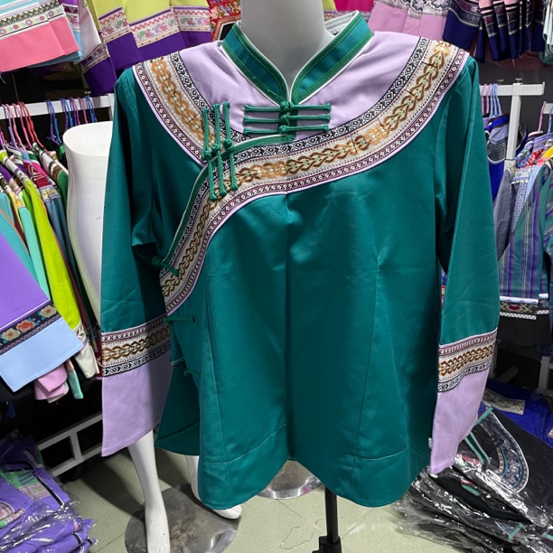 布依族壮族少数民族服饰 国风传统女士服装