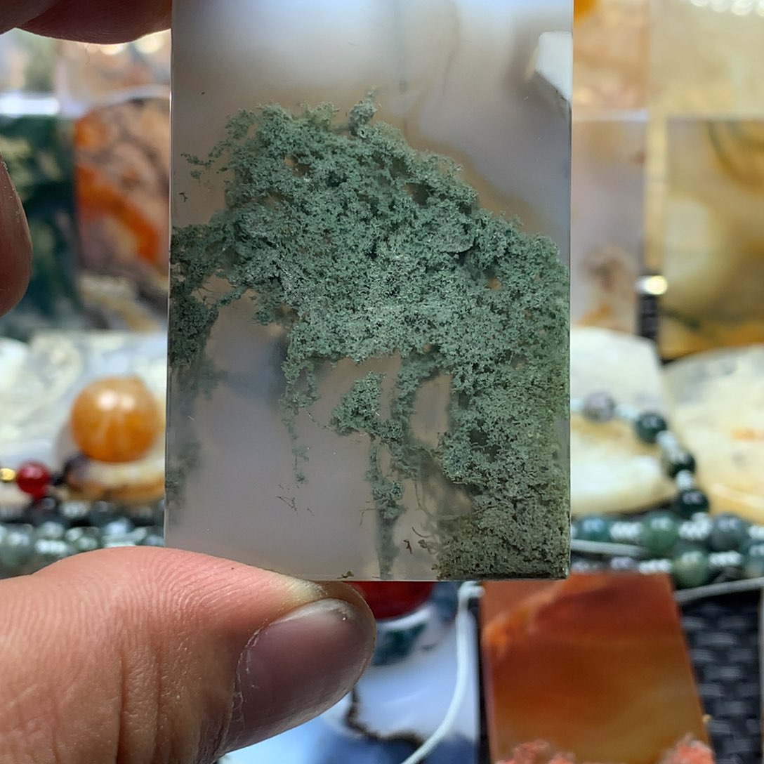 玛瑙/玉髓方牌合金汪****