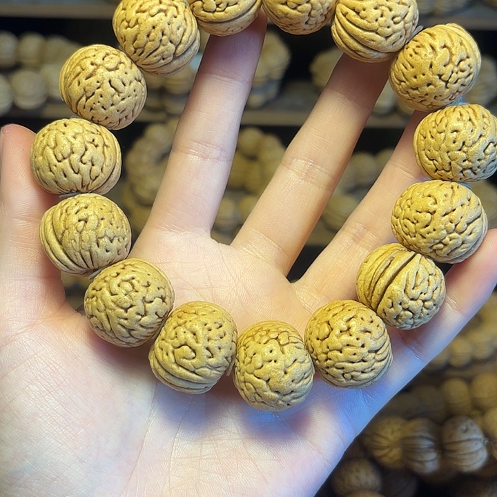 流***涛吊坠桃核苹果园串