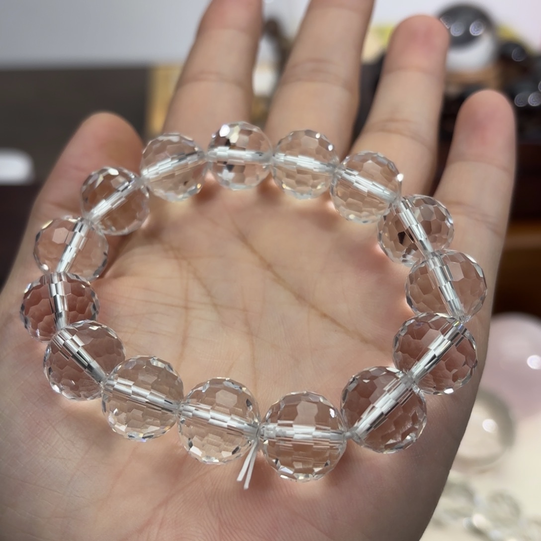 未镶嵌手链水晶手串13.8