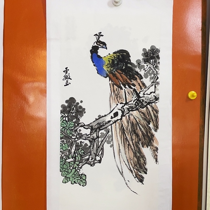 国画张圣敏先生纯手绘作品