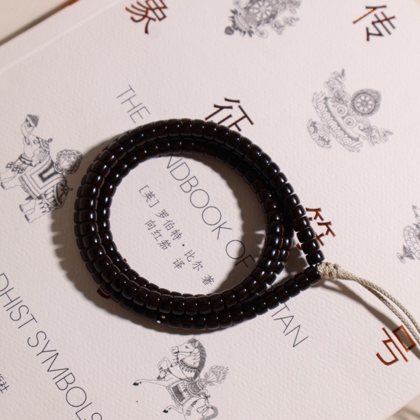 【瑾轩】超标款椰蒂手串，“吴宗宪”（接近无粽），尺寸6*4mm