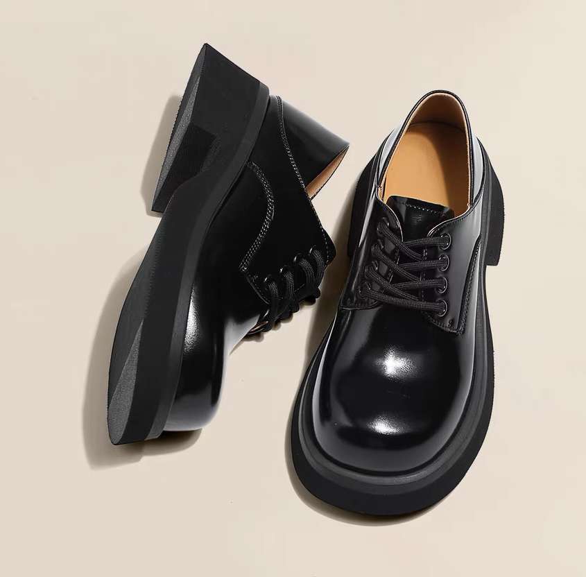 H83厚底百搭休闲乐福鞋