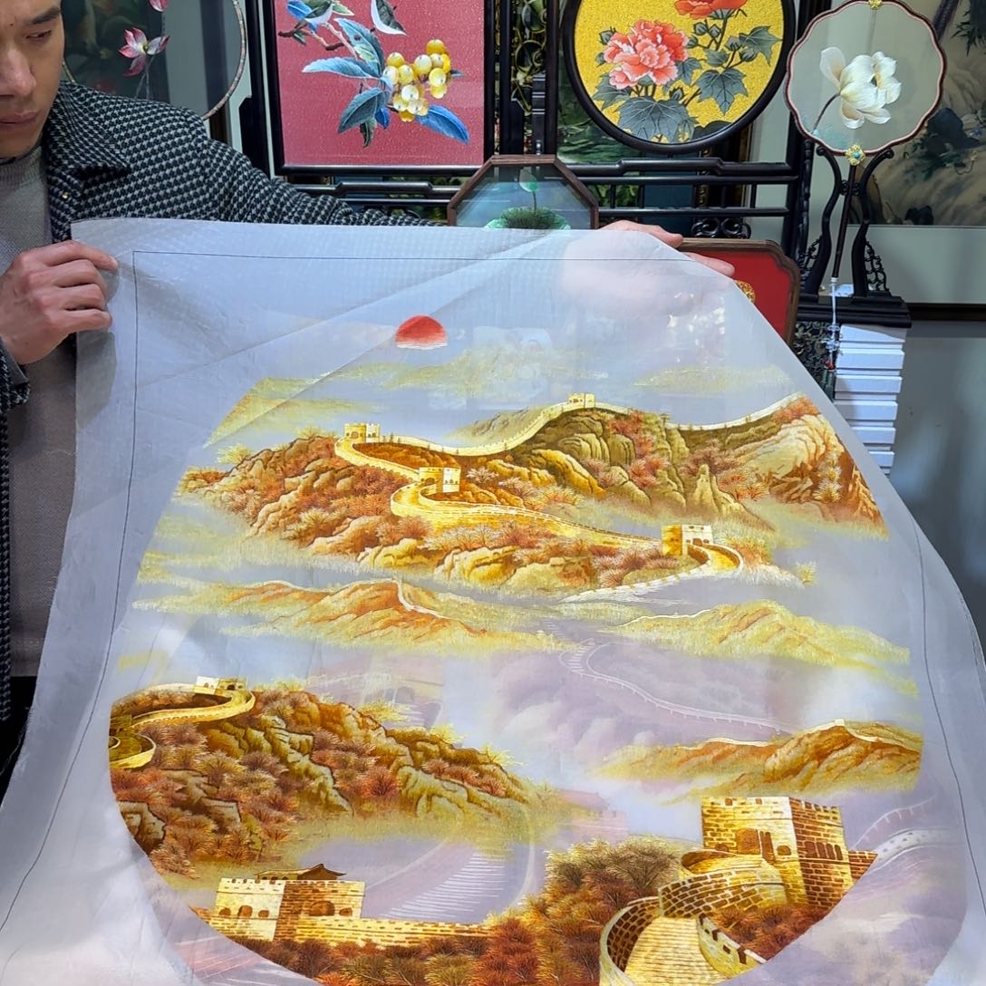 刺绣刺绣工艺精湛