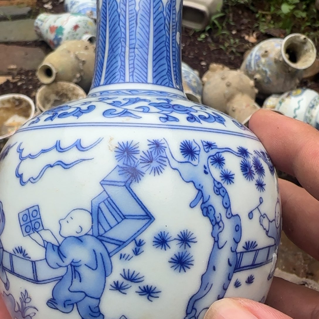 广***坊摆件瓷器工艺美术作品