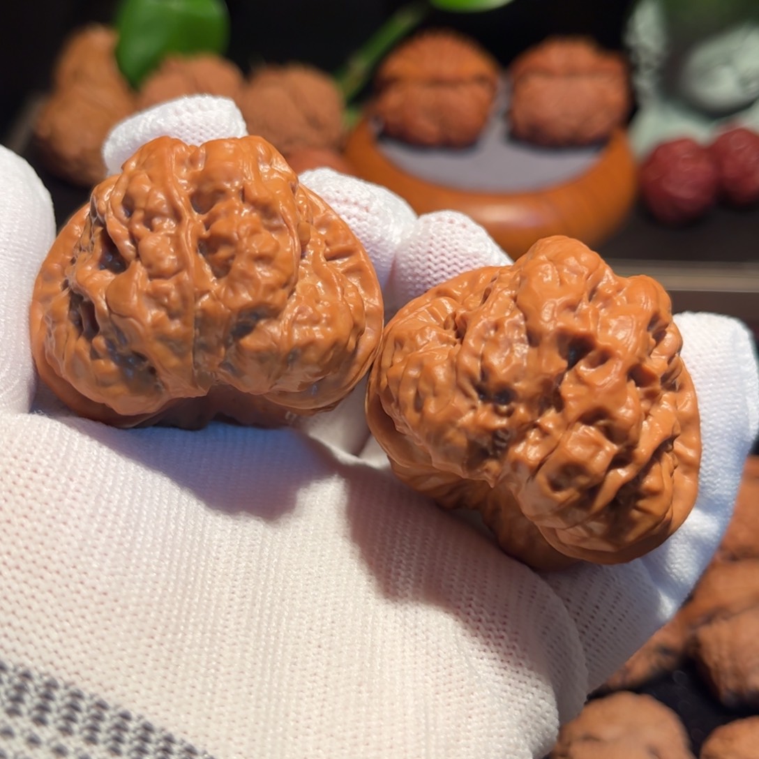 【闪购商品】文玩核桃把件45精品哈摸头