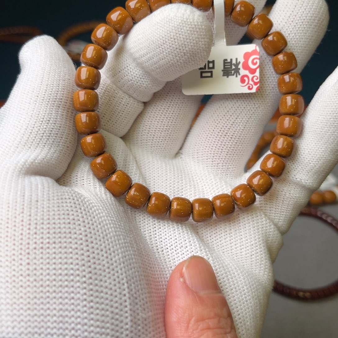 紫金鼠手串7.68尺实心鼠精品
