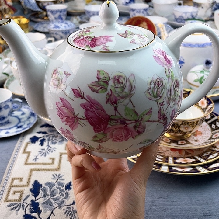 中古欧瓷瓷器小房子