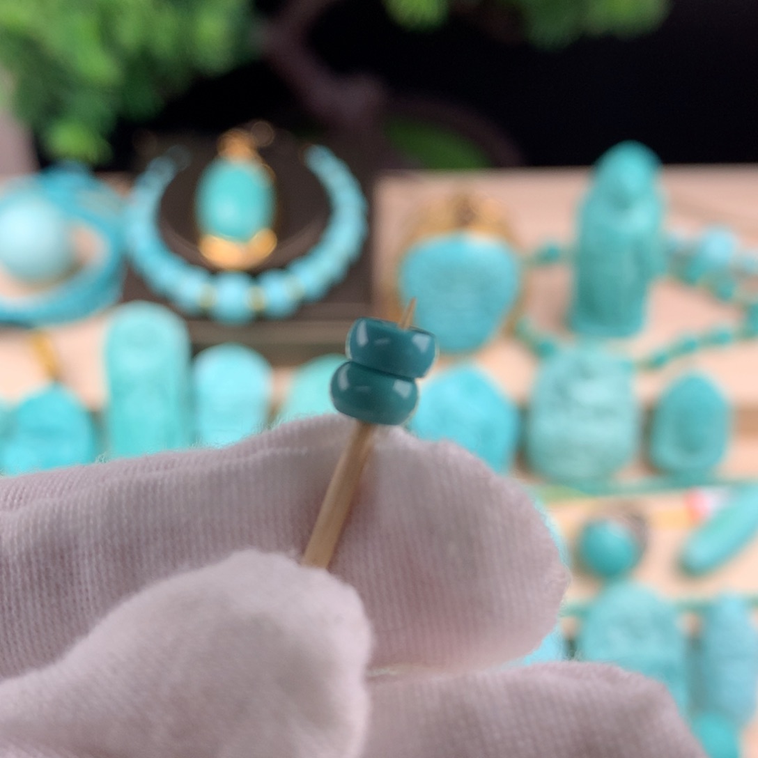 绿松石配珠卡6未镶嵌