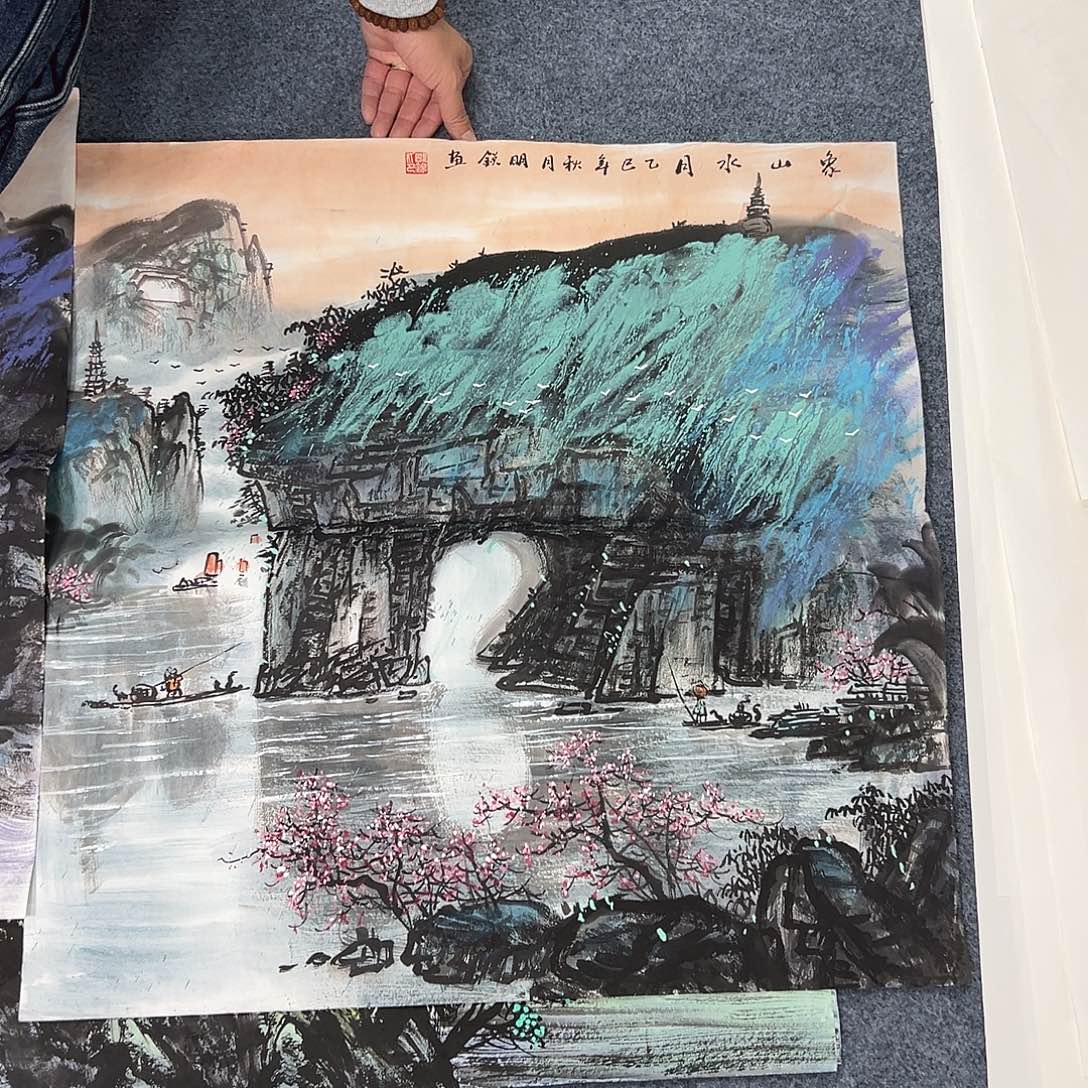 国画国画作品纯手绘