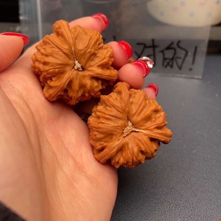 ****࿐吊坠文玩核桃白狮子