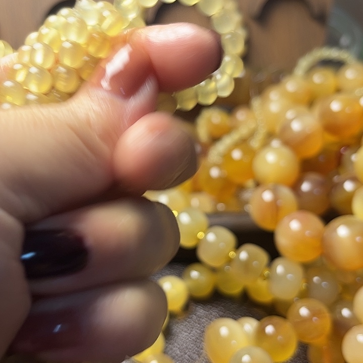 韩***三手串/手链鹿骨666666666666