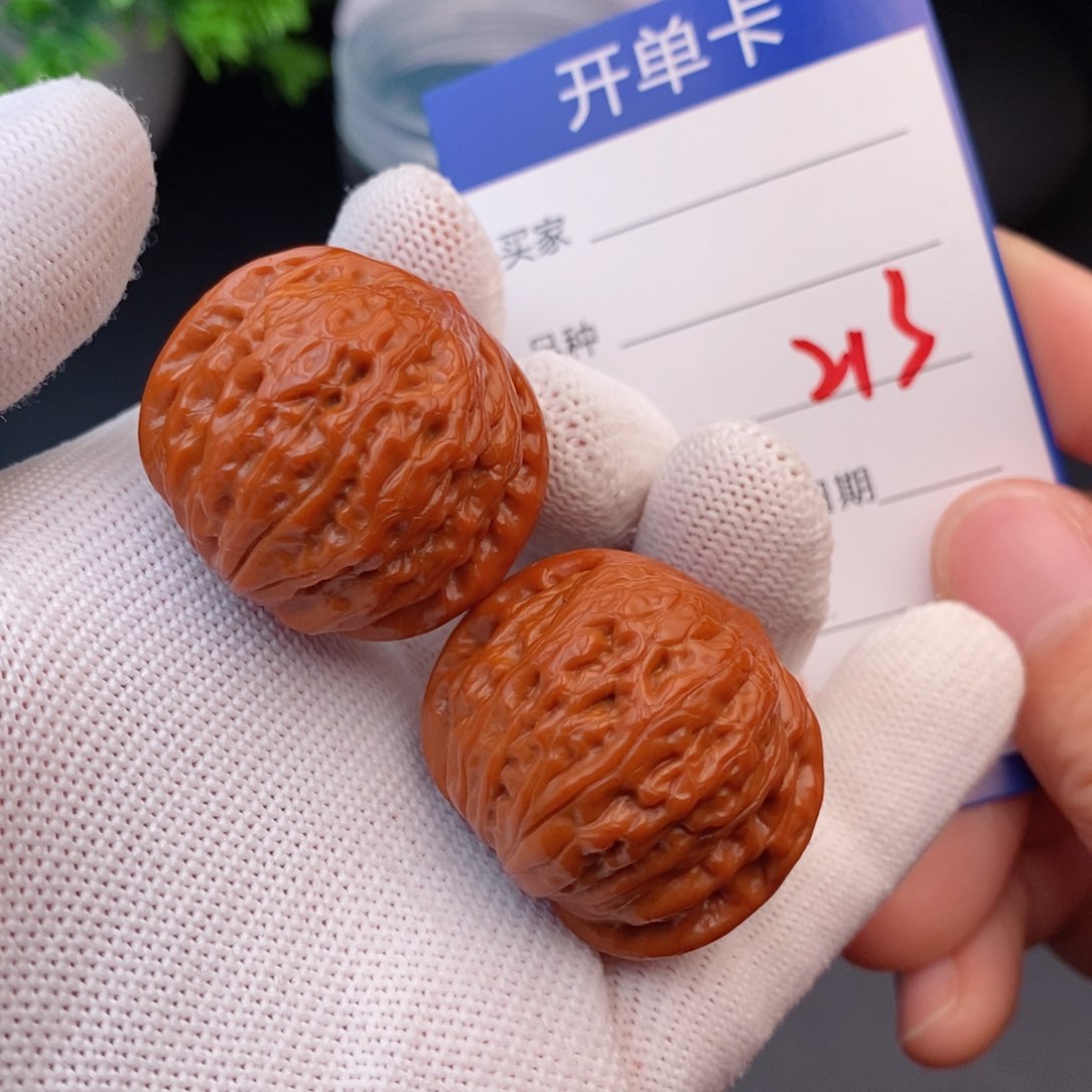 文玩核桃把件33铁锤213