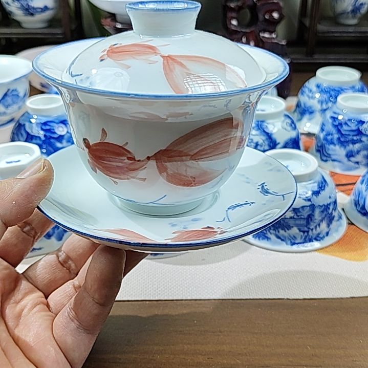 景德镇手工手绘陶瓷杯子