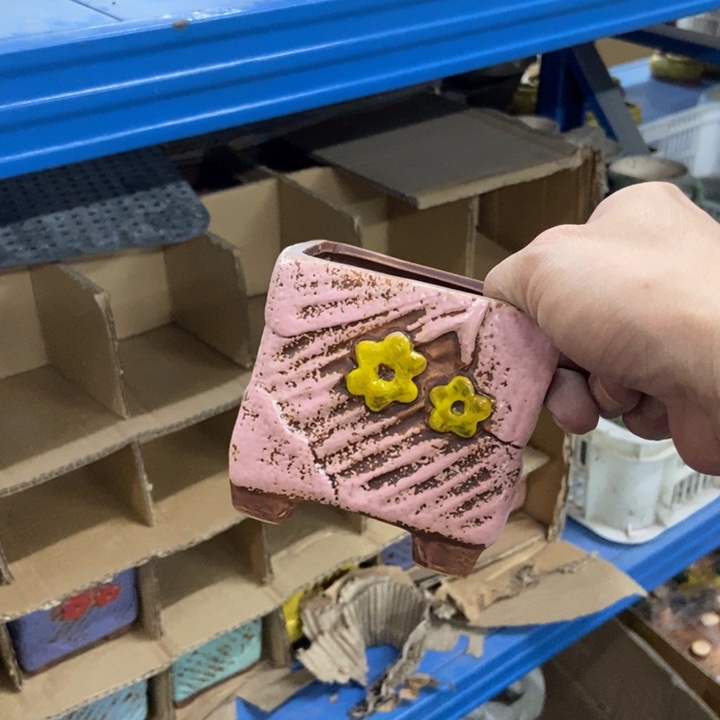 花盆单场满9.9发货9*9粉