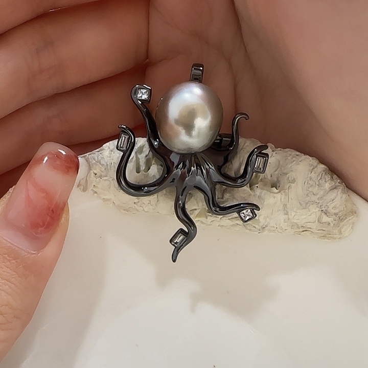 海水珍珠吊坠(不含链)银S925镶嵌
