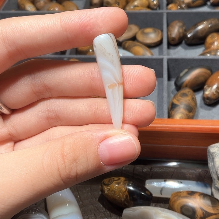 玛瑙/玉髓吊坠(不含链)未镶嵌