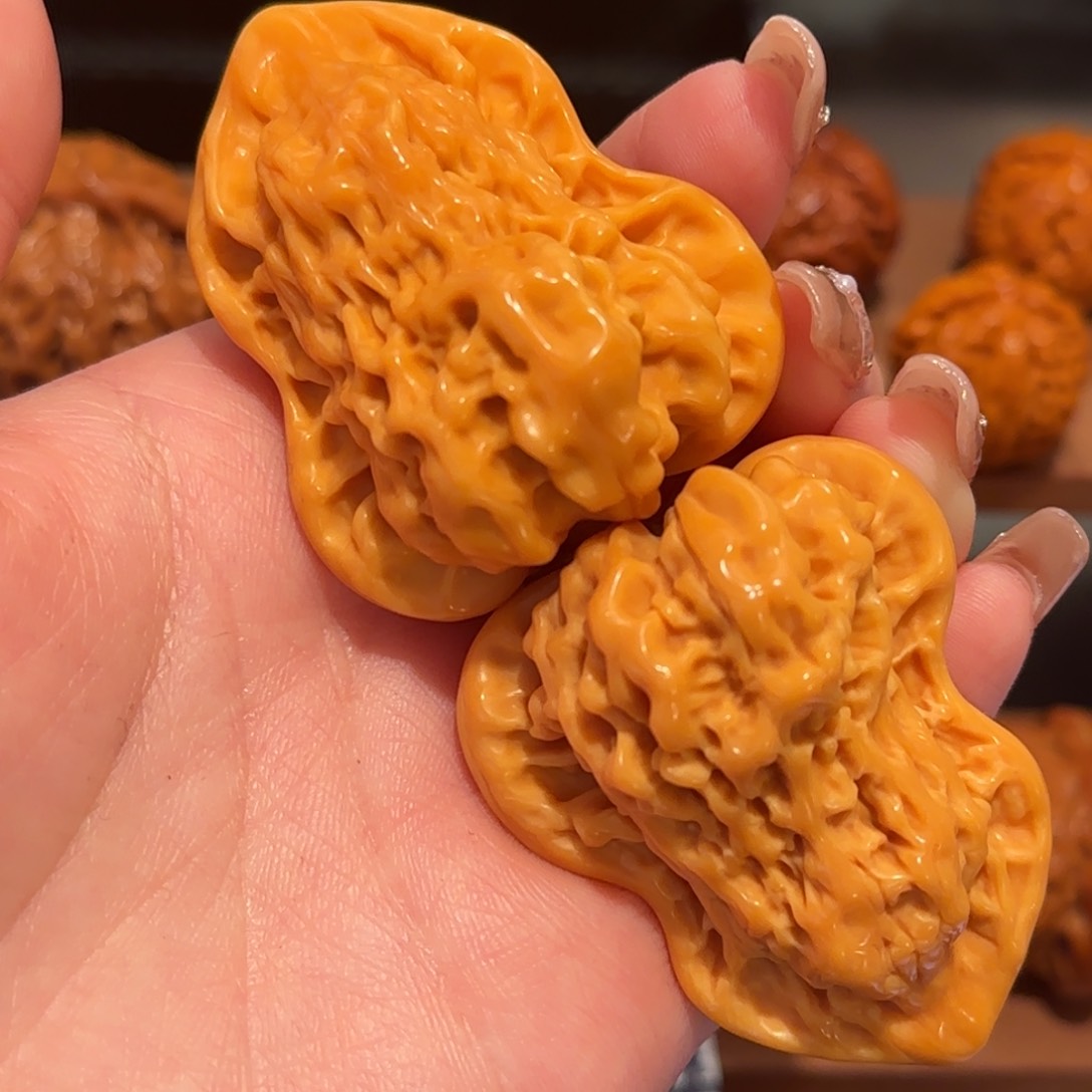 桃核吊坠花生葫芦精品