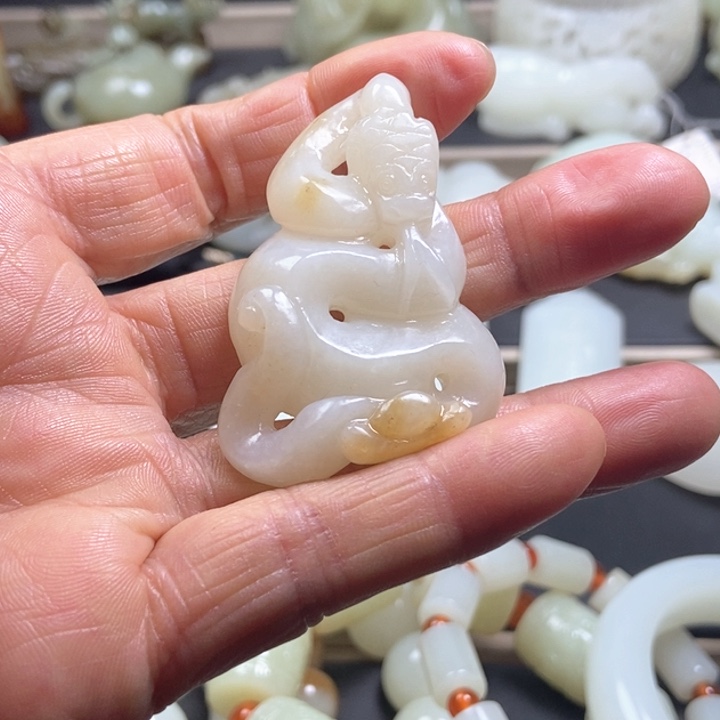 和田玉挂件未镶嵌