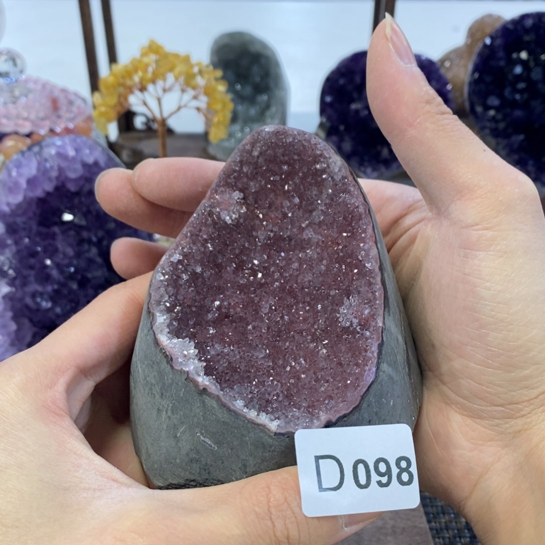 紫晶摆件摆件未镶嵌