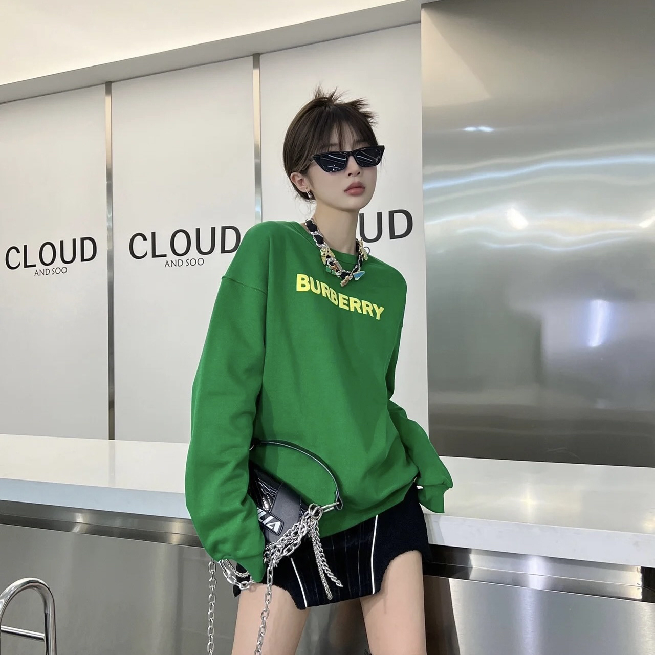 95新 博柏利 安洁利严选/YK0113291 卫衣/运动服套装