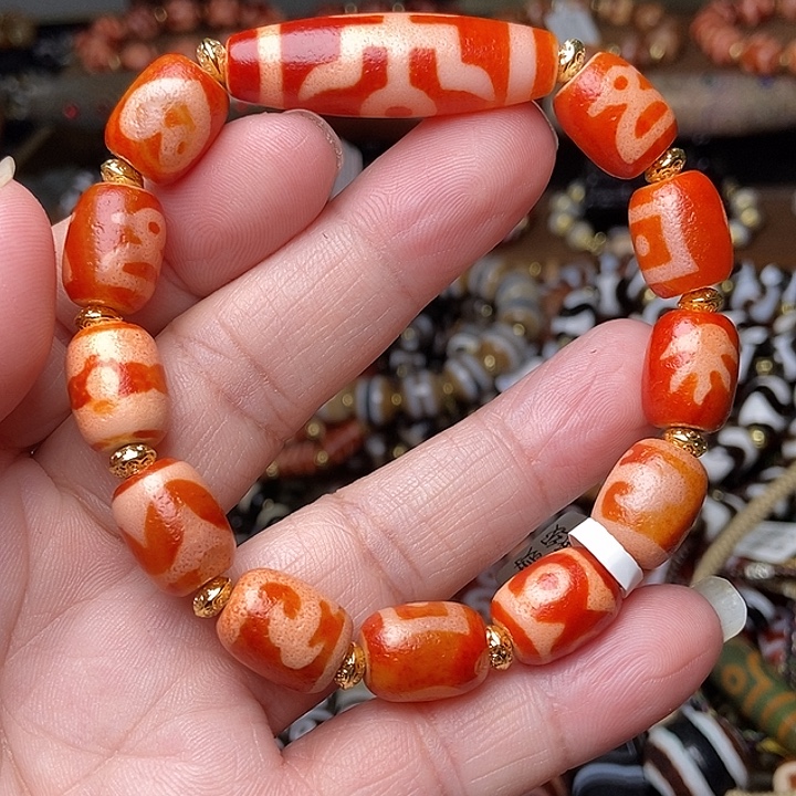 玛瑙/玉髓未镶嵌手链